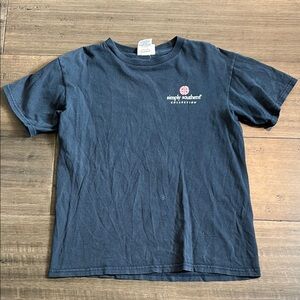 Simply Southern Blue Short Sleeve Tee Casual Cotton